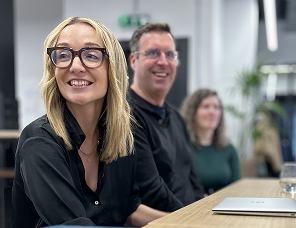 Rain team in a meeting