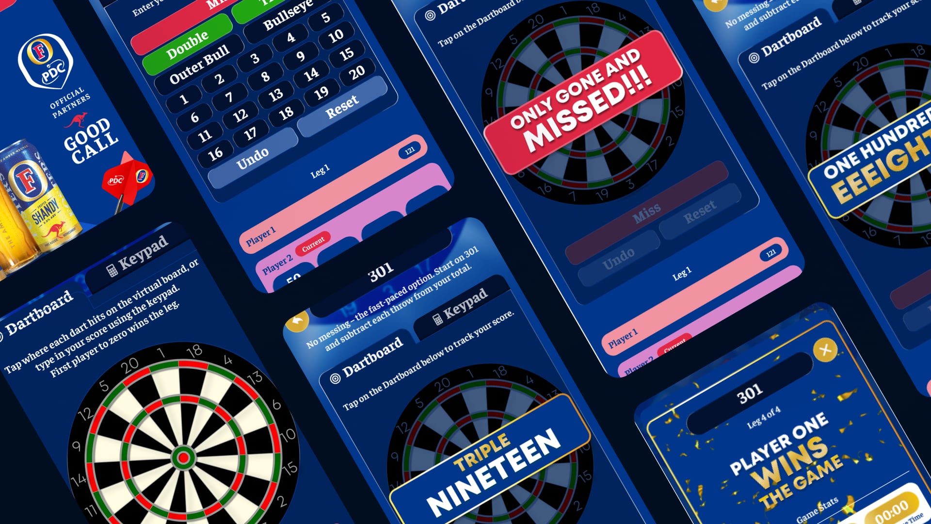 Good Call Darts Club on mobile devices
