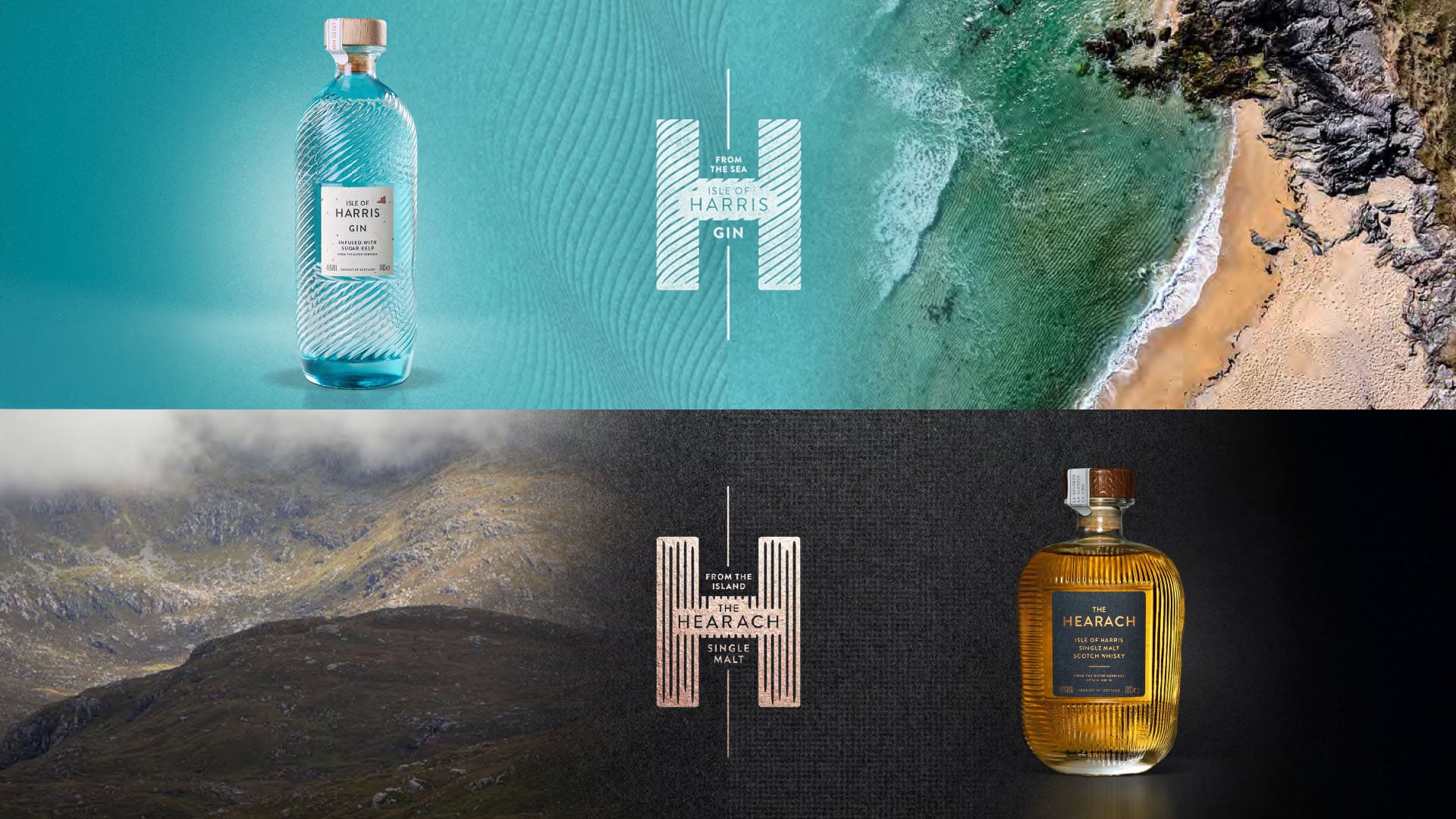 Isle of Harris Gin & The Hearach Single Malt