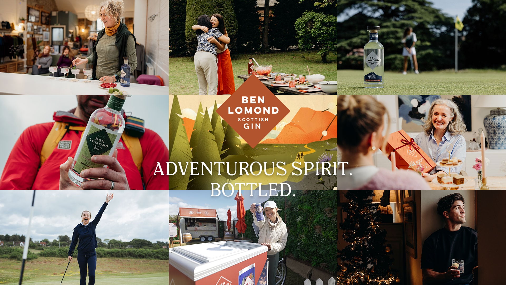 Ben Lomond Gin Adventurous Spirit compilation 