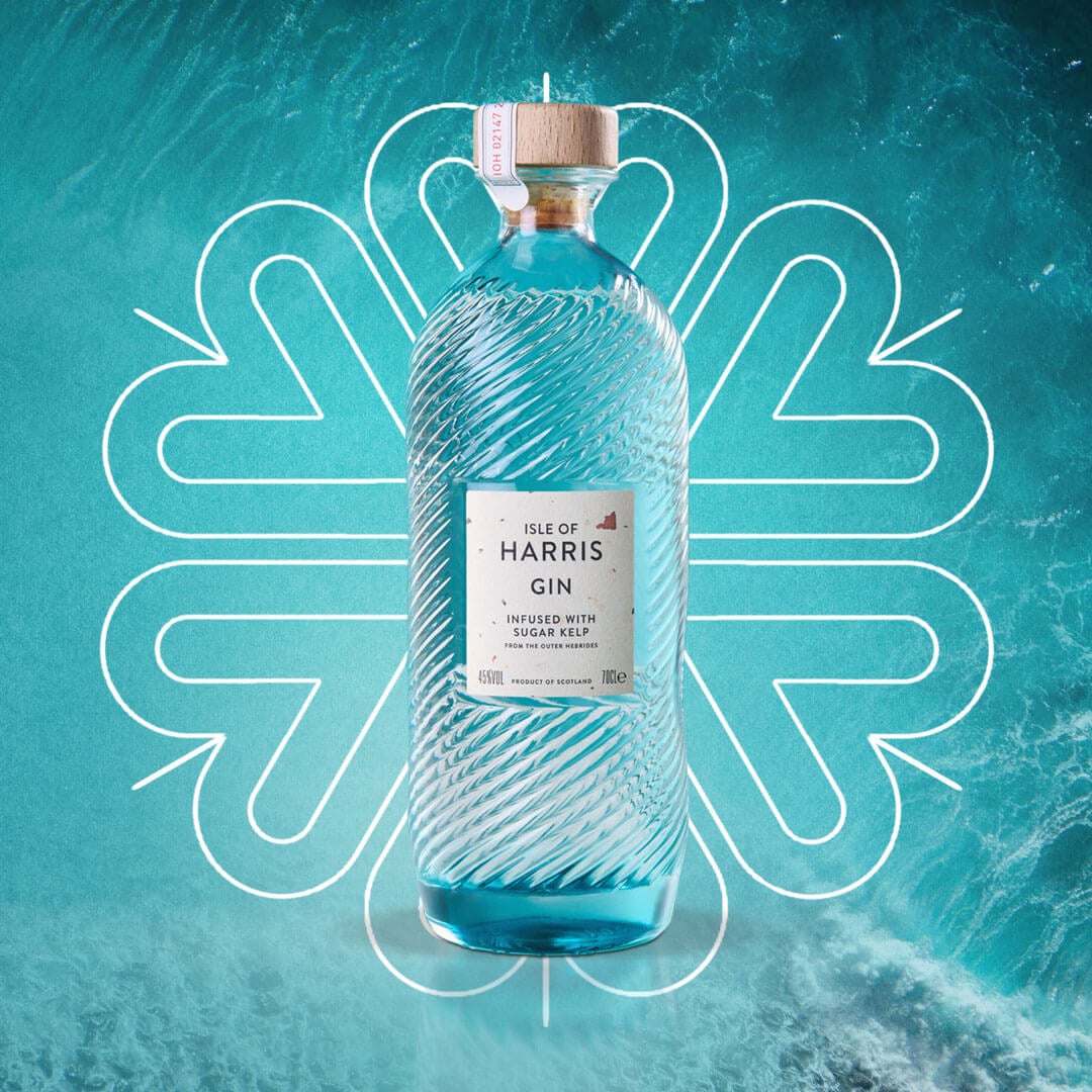 Bottle of Isle of Harris gin