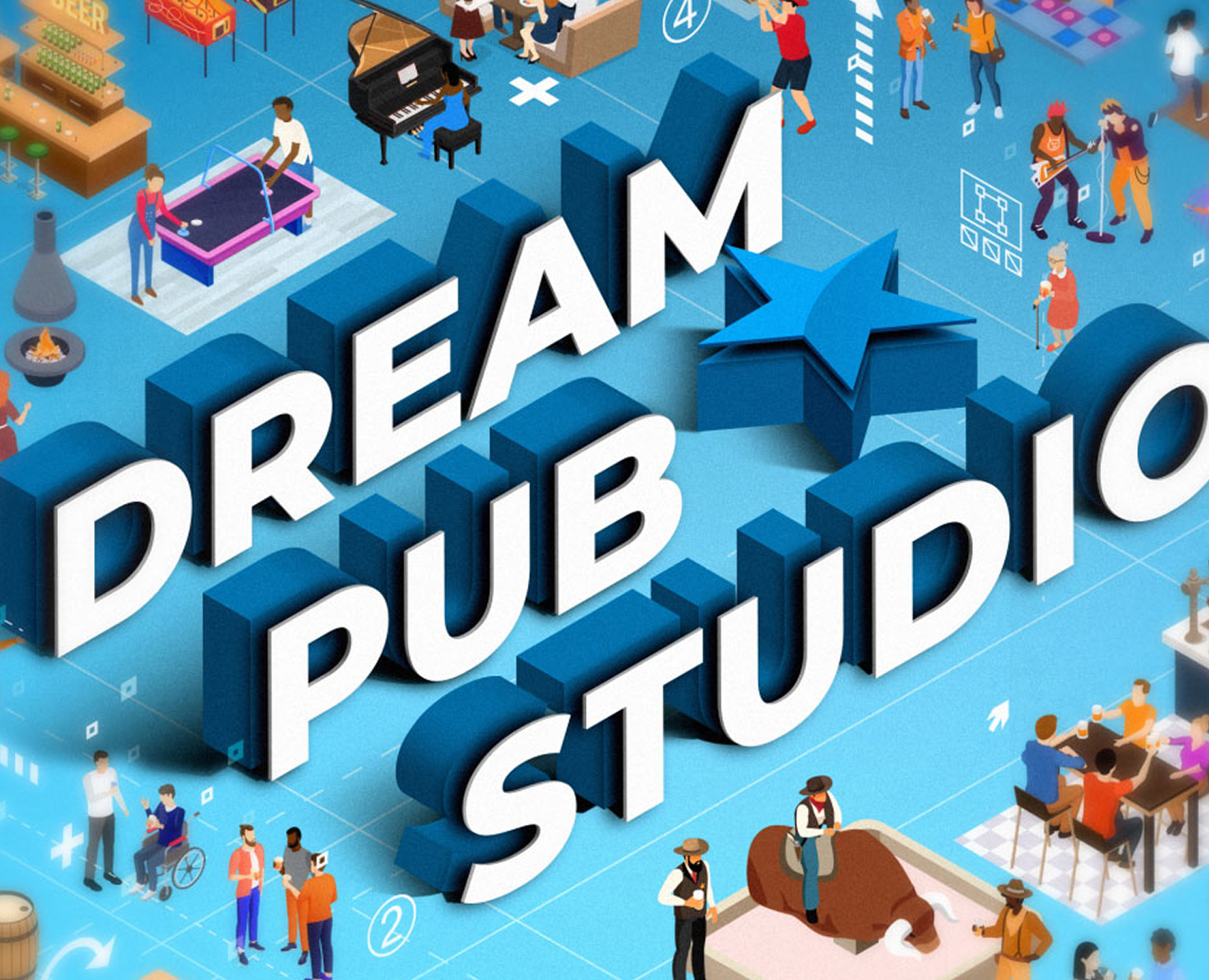 Dream Pub Studio - Interactive Browser Game | Rain Agency
